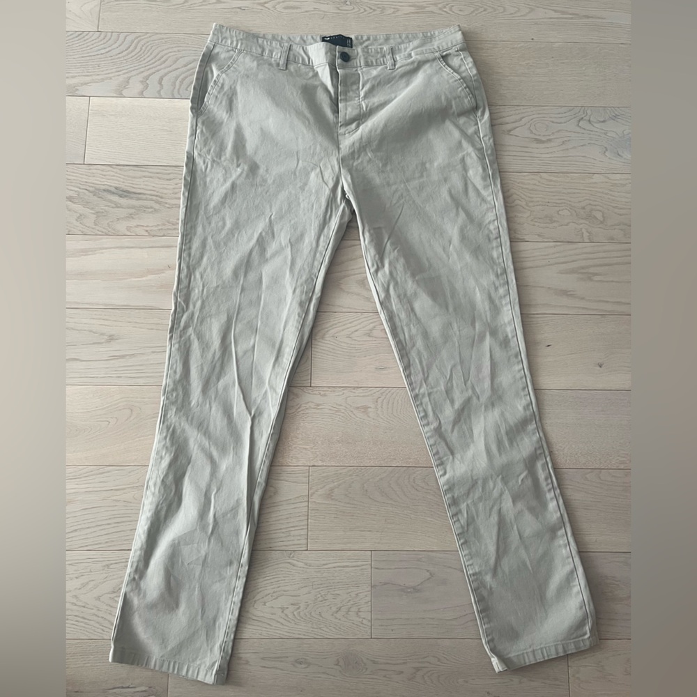 ASOS DESIGN Sand-Colored Trousers – Size 36x34